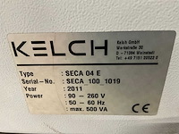 2011 kelch seca04e gereedschap precisie meetmachine - afbeelding 3 van  11