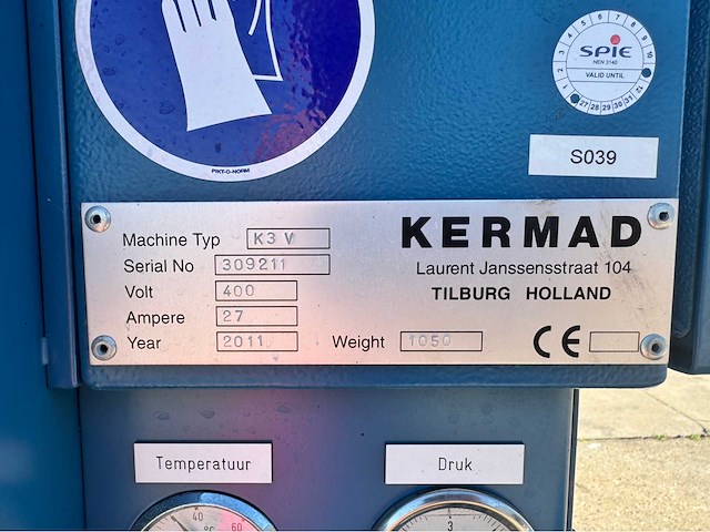 2011 kermad k3 sproeiwasmachine - afbeelding 7 van  33