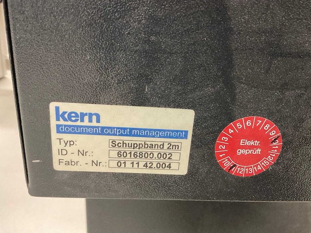 2011 kern k2500 enveloppen vulmachine - afbeelding 15 van  27