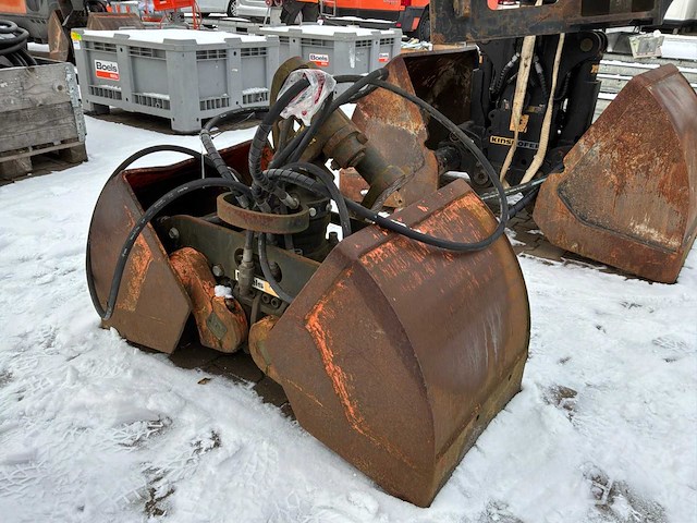 2011 kinshofer c08 hpx schalengrijper - afbeelding 1 van  6