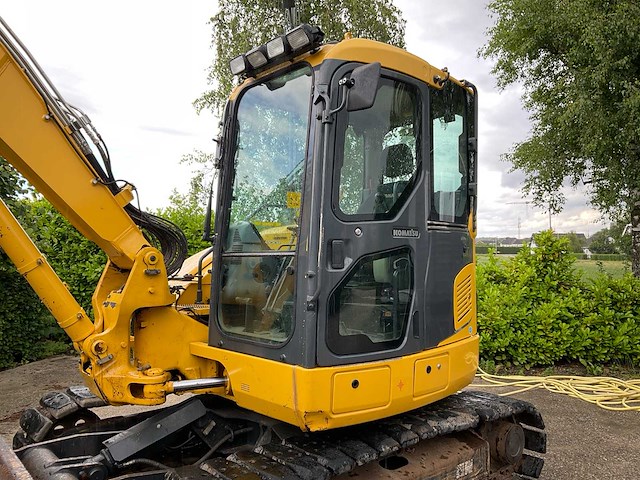 2011 komatsu pc88mr-8 midigraafmachine - afbeelding 20 van  23