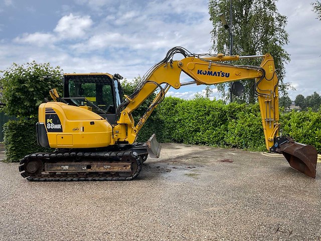 2011 komatsu pc88mr-8 midigraafmachine - afbeelding 6 van  39