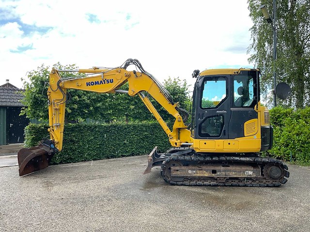 2011 komatsu pc88mr-8 midigraafmachine - afbeelding 12 van  39