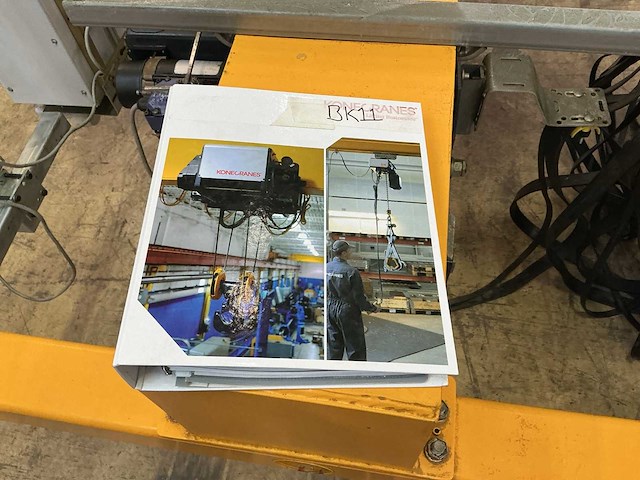 2011 konecranes 1.000 kg x 13,80 m bovenloopkraan - afbeelding 5 van  15