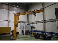 2011 konecranes 750kg kolomzwenkkraan