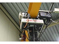 2011 konecranes 750kg kolomzwenkkraan - afbeelding 3 van  8