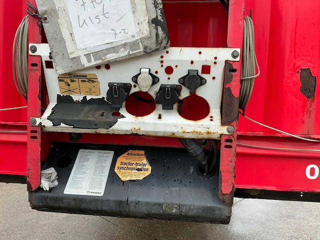 2011 krone sd oplegger - afbeelding 9 van  29