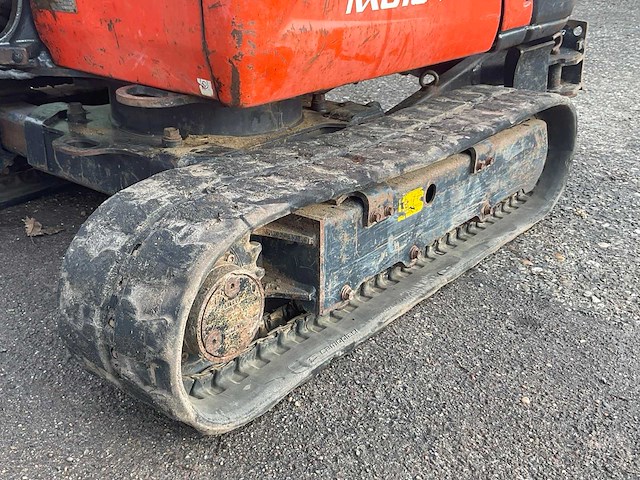 2011 kubota kx016-4 minigraafmachine - afbeelding 3 van  23