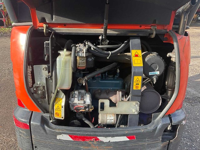 2011 kubota kx016-4 minigraafmachine - afbeelding 6 van  23