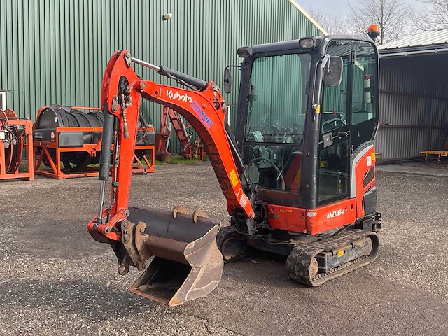 2011 kubota kx016-4 minigraafmachine - afbeelding 1 van  23