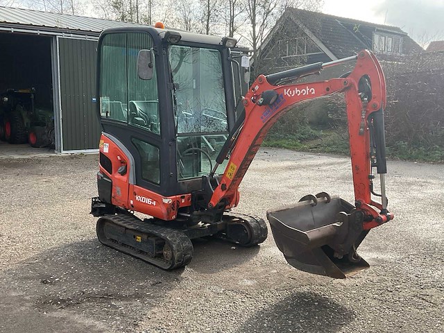 2011 kubota kx016-4 minigraafmachine - afbeelding 12 van  23