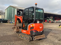 2011 kubota kx016-4 minigraafmachine - afbeelding 18 van  23