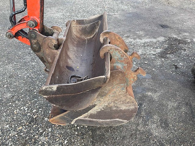 2011 kubota kx016-4 minigraafmachine - afbeelding 22 van  23