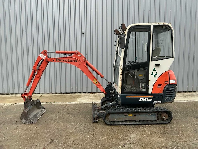 2011 kubota kx41-3v minigraver – 1.720 kg – 1.000 mm bak - afbeelding 13 van  31