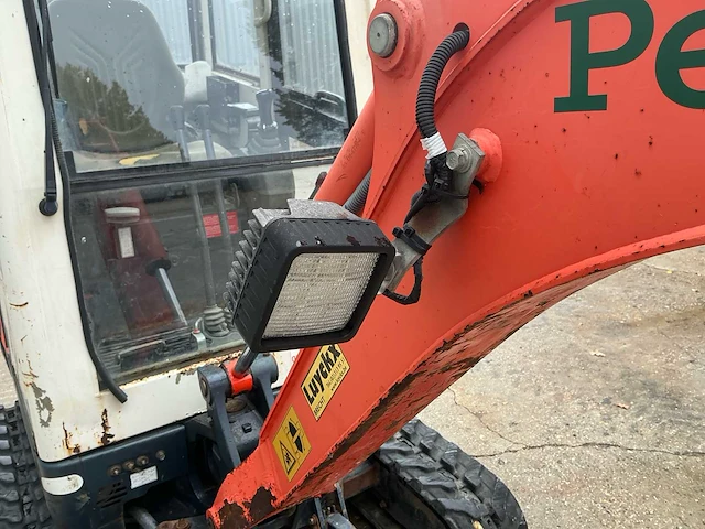 2011 kubota kx41-3v minigraver – 1.720 kg – 1.000 mm bak - afbeelding 9 van  31