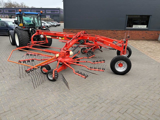 2011 kuhn ga 7501 dubbele rotor hark - afbeelding 2 van  7