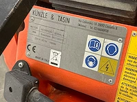 2011 künzle & tasin scorpion parketschuurmachine - afbeelding 4 van  5