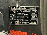 2011 linde e20 vorkheftruck - afbeelding 8 van  15