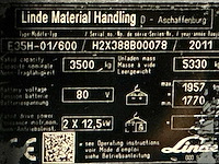 2011 linde e35h-01/600 vorkheftruck - afbeelding 9 van  17