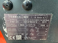 2011 linde h16d-01 vorkheftruck - afbeelding 14 van  21