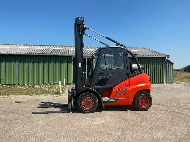 2011 linde h40t-01 vorkheftruck - afbeelding 1 van  16