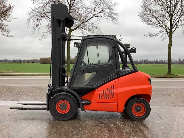 2011 linde h50d-01 vorkheftruck - afbeelding 1 van  9