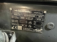 2011 linde h50d-01 vorkheftruck - afbeelding 8 van  16