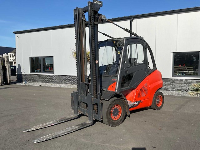 2011 linde h50d-01 vorkheftruck - afbeelding 1 van  15