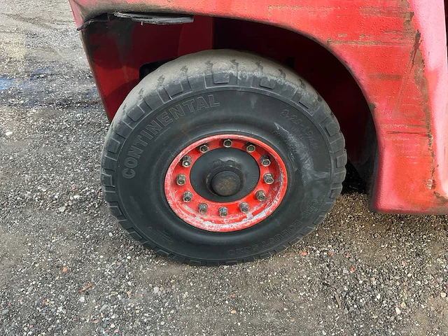 2011 linde h60t-01 vorkheftruck - afbeelding 3 van  37