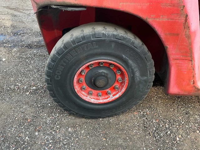 2011 linde h60t-01 vorkheftruck - afbeelding 3 van  26