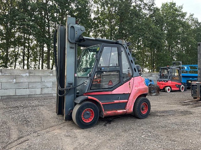 2011 linde h60t-01 vorkheftruck - afbeelding 1 van  26