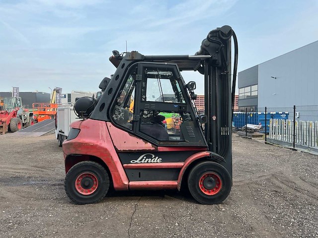 2011 linde h60t-01 vorkheftruck - afbeelding 23 van  26