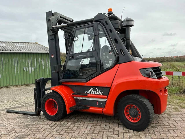 2011 linde h80d-01 vorkheftruck - afbeelding 1 van  20