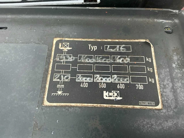 2011 linde l16 duolift stapelaar - afbeelding 6 van  15