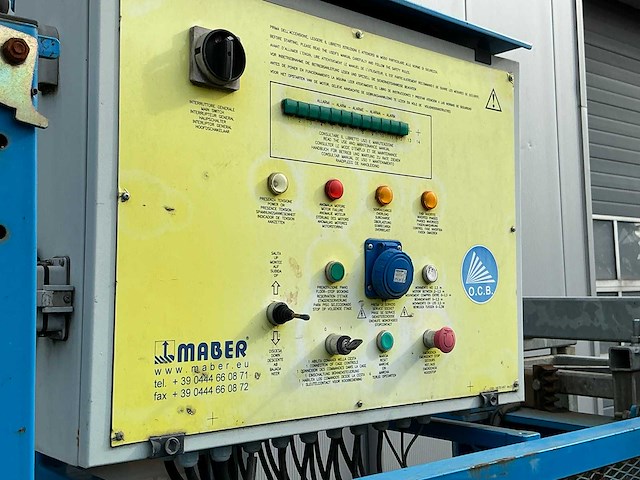 2011 maber dmh bouwlift - afbeelding 7 van  10