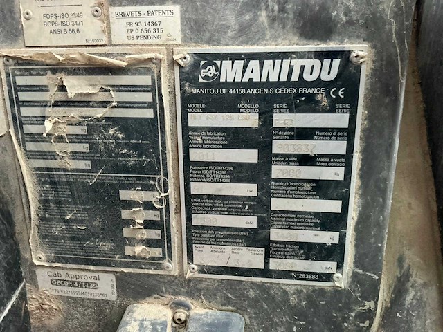 2011 manitou mlt 634 120lsu verreiker - afbeelding 44 van  44