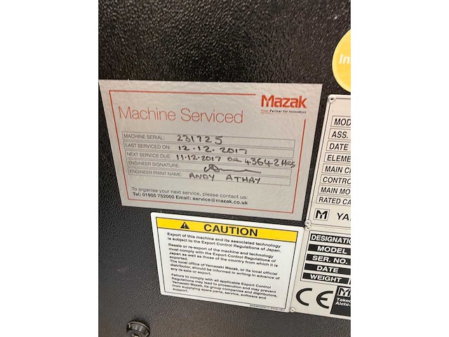 2011 mazak integrex-200iv cnc-draaibank - afbeelding 6 van  13