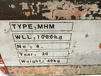 2011 mennens mhm hijsmagneet - afbeelding 8 van  8