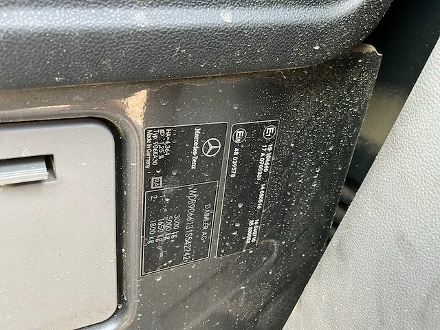 2011 mercedes-benz sprinter 2.2cdi bedrijfswagen 7-vll-81 (marge) - afbeelding 29 van  35