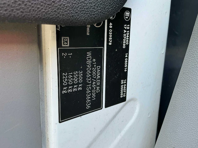 2011 mercedes-benz sprinter 313 2.2 cdi 432l ehd bedrijfswagen - afbeelding 19 van  21