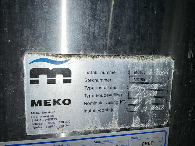 2011 mueller melk koeltank 33200ltr. - afbeelding 13 van  21