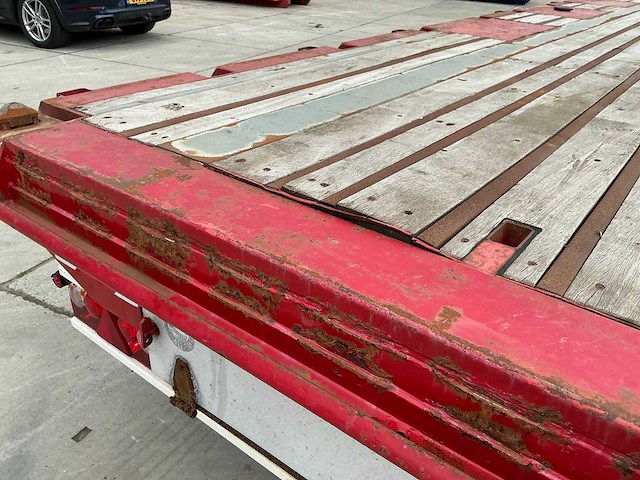 2011 m&v npsg31 lowdeck container oplegger - afbeelding 1 van  3