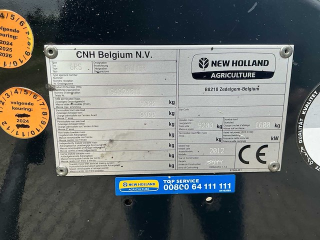 2011 new holland bb9070 6rs balenpers - afbeelding 25 van  27