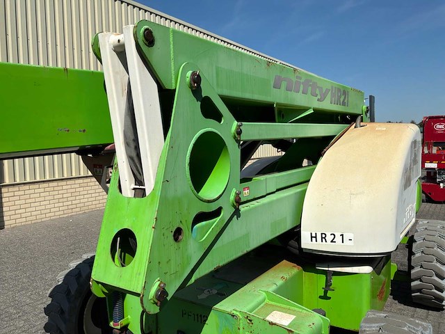 2011 nifty hr21de 2wd hoogwerker - afbeelding 8 van  49