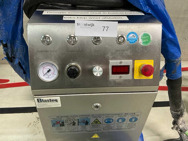 2011 nilfisk ic-310-s droogijsstraalmachine - afbeelding 3 van  8