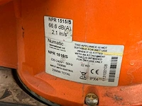 2011 numatic npr 1515 boen-/schuurmachine 450mm - afbeelding 6 van  7