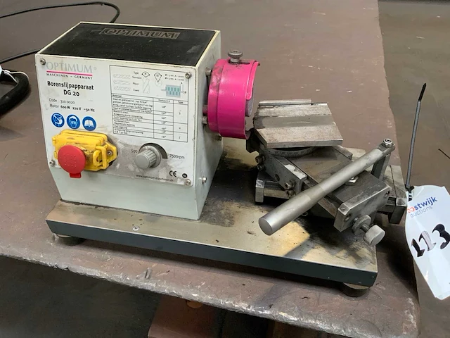 2011 optimum dg 20 borenslijpmachine - afbeelding 1 van  4