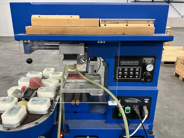 2011 pad printer tic 188sdl tampondrukmachine - afbeelding 7 van  8