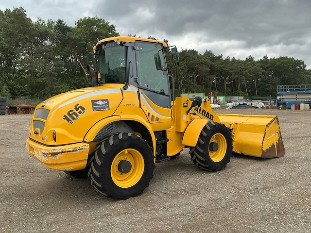 2011 palazzani paload pl165 wiellader 4x4 met grondbak - afbeelding 31 van  36