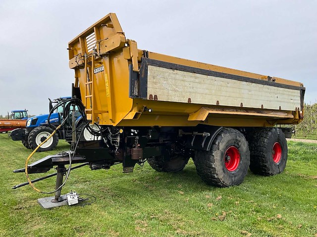 2011 peecon cargo 25000 dumper aanhanger - afbeelding 2 van  25